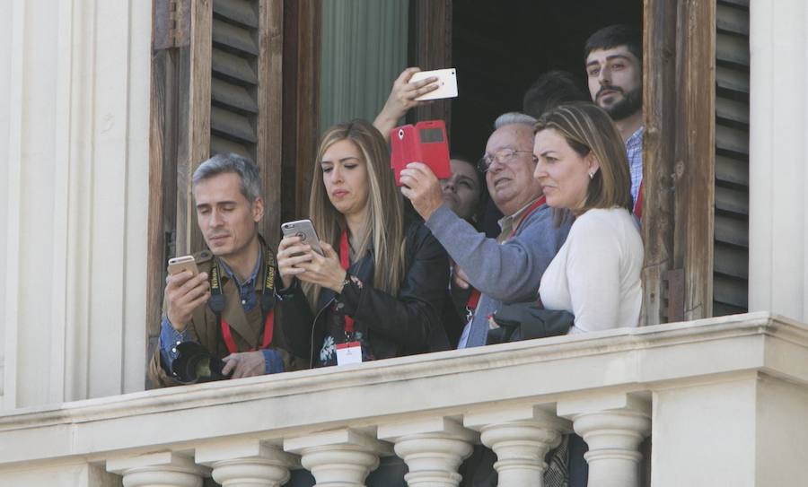 Fotos: Fotos de la impresionante mascletà de hoy, disparada por la pirotecnia Aitana