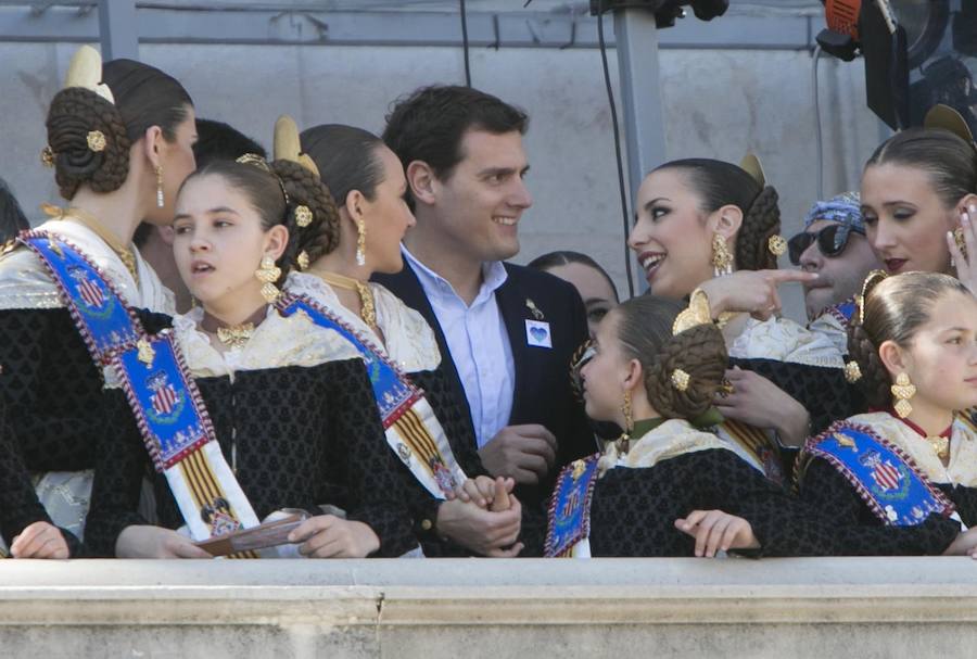 Fotos: Fotos de Albert Rivera en las Fallas de Valencia