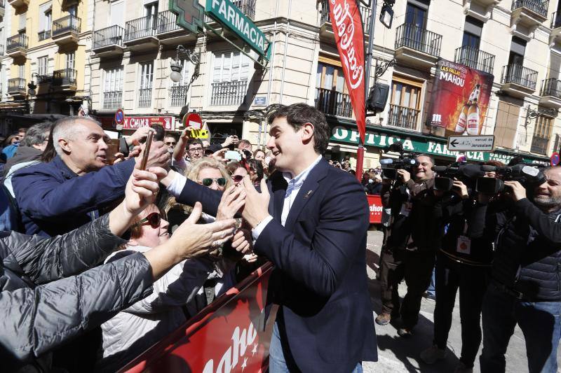 Fotos: Fotos de Albert Rivera en las Fallas de Valencia