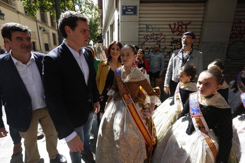 Fotos: Fotos de Albert Rivera en las Fallas de Valencia