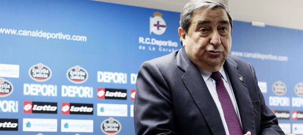 Augusto César Lendoiro, ex presidente del Deportivo de La Coruña.