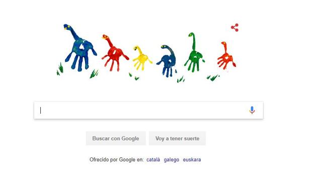 Doodle de Google : Un doodle de Google por el Día del Padre