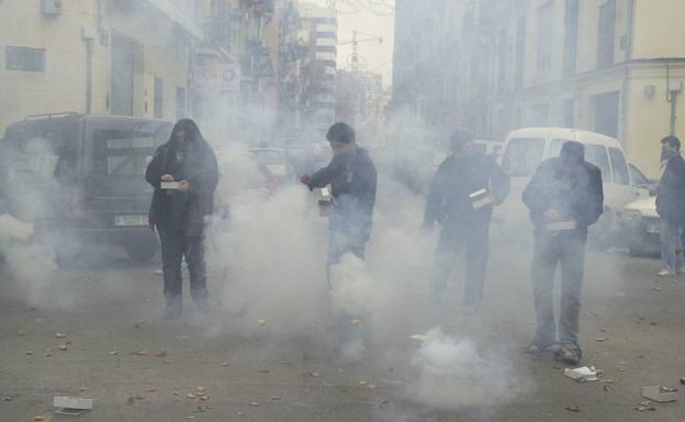 Horario para tirar petardos en Valencia en Fallas