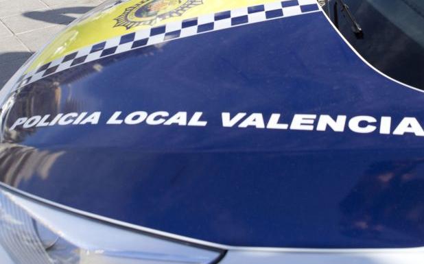 Vehículo de la Policía Local de Valencia.