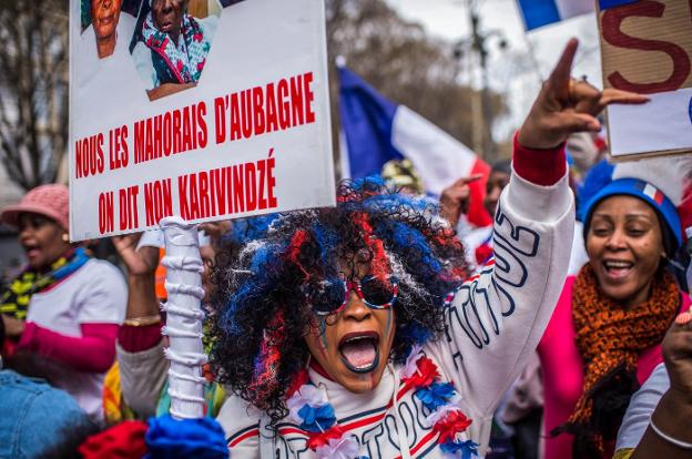 Los ánimos están muy encendidos en la isla de Mayotte, donde las protestas ciudadanas son cada vez más frecuentes. 