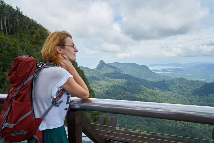 Mujer viajera