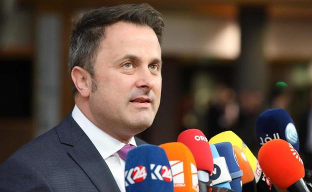 Xavier Bettel, primer ministro de Luxemburgo.