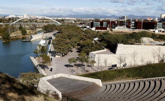 Parque de Cabecera de la ciudad de Valencia.