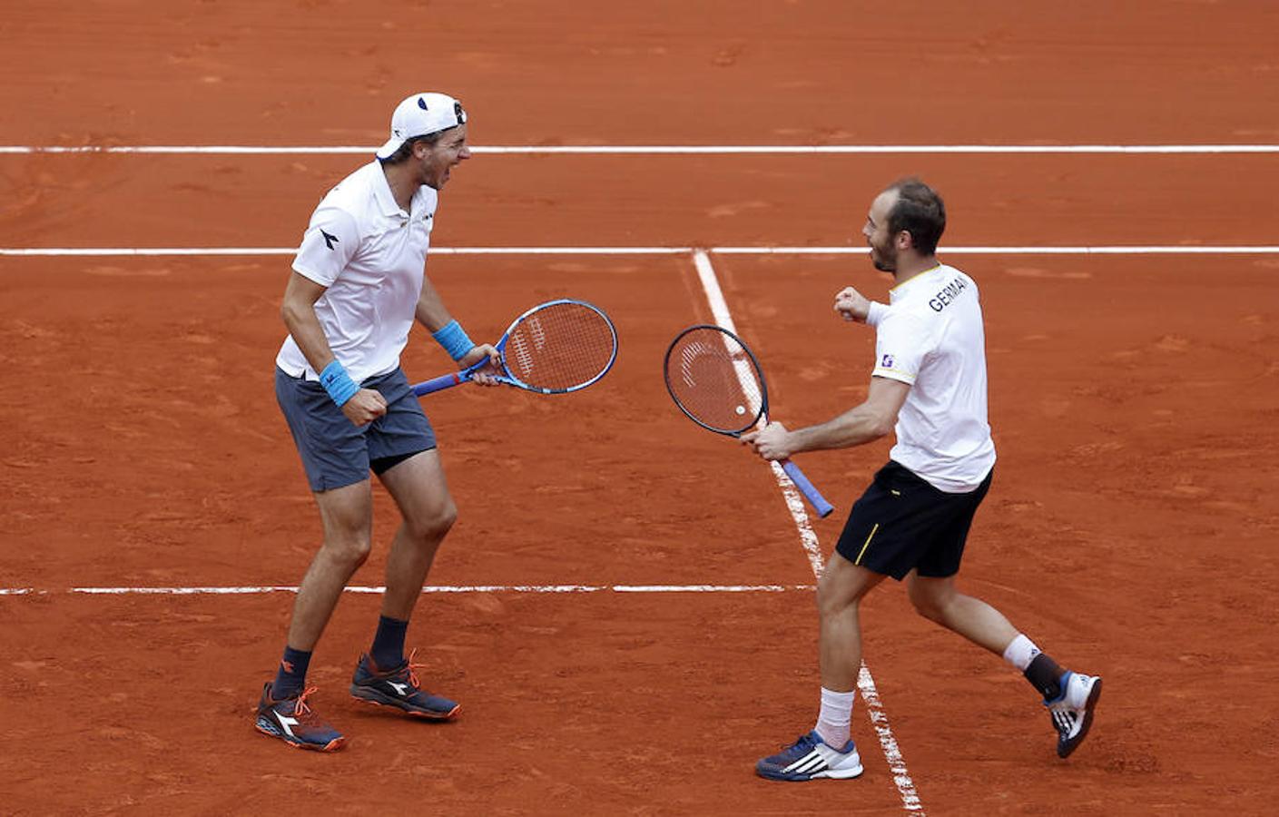 Fotos: Fotos del duelo de dobles en la Copa Davis