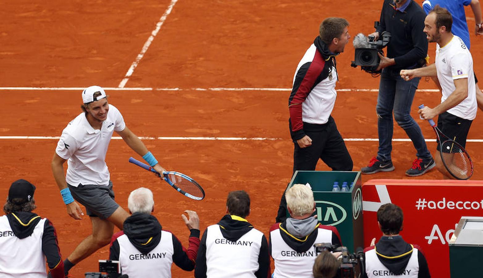 Fotos: Fotos del duelo de dobles en la Copa Davis