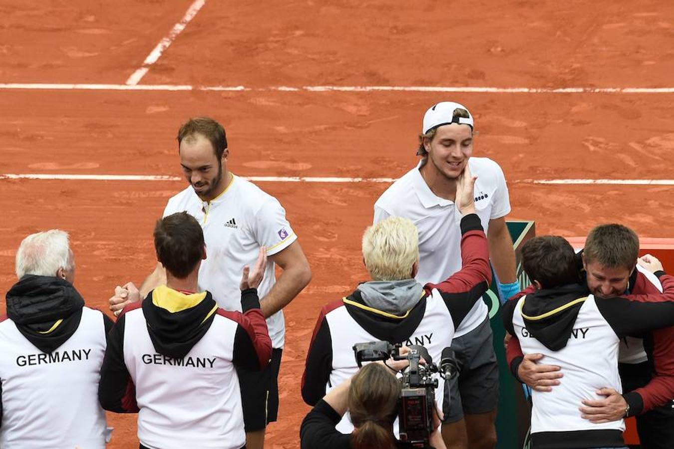 Fotos: Fotos del duelo de dobles en la Copa Davis