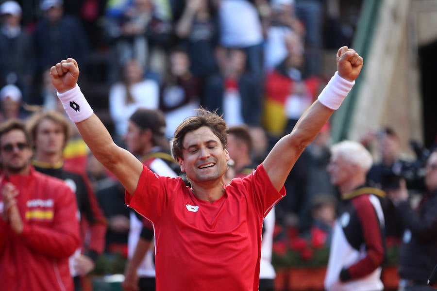 Fotos: Fotos de David Ferrer en la Copa Davis