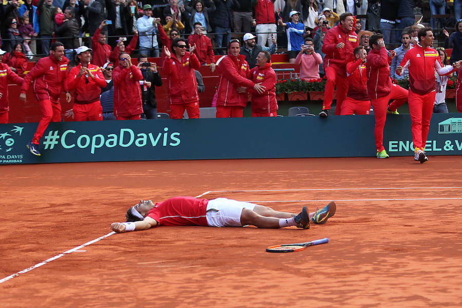 Fotos: Fotos de David Ferrer en la Copa Davis