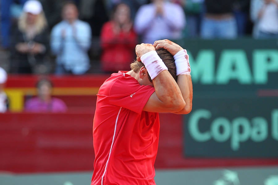 Fotos: Fotos de David Ferrer en la Copa Davis