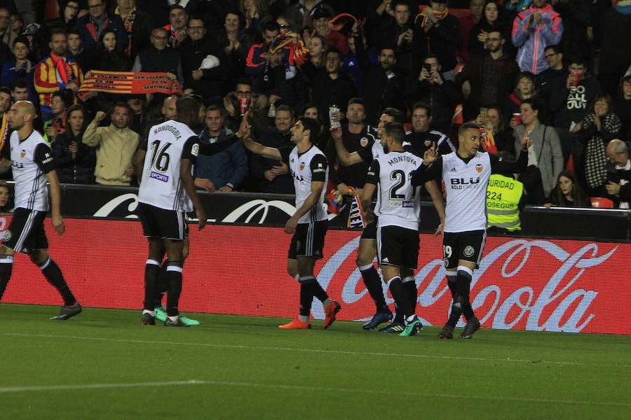 Estas son las mejores imágenes que deja el partido de Liga en Mestalla