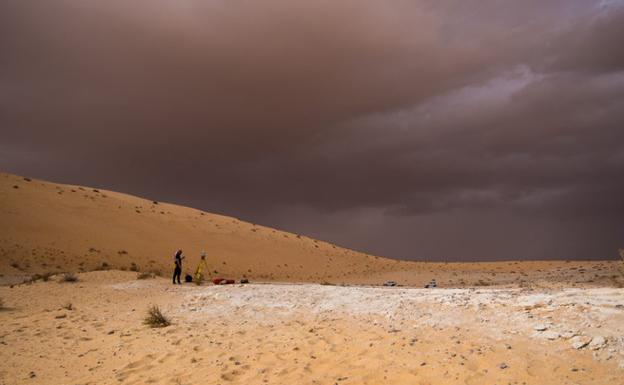 Yacimiento de Al Wusta, en Arabia Saudí.