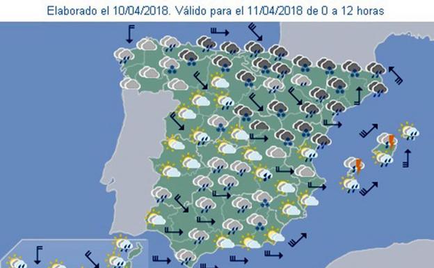 Previsión del tiempo para hoy en Valencia: más frío, lluvia y nieve en la Comunitat