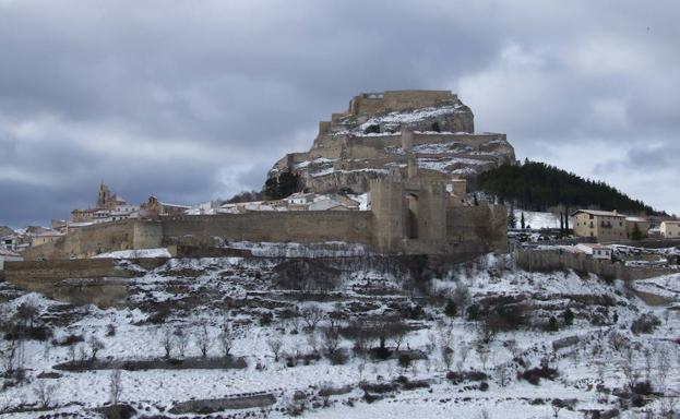 Nieve en Morella