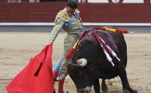 Enrique Ponce en la Feria de San Isidro de Madrid.