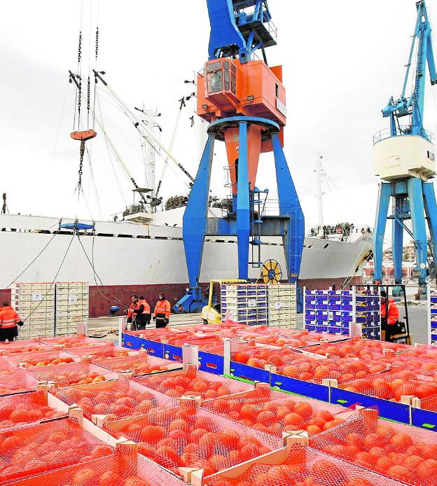 Un grupo de exportadores de Castellón envía 2.600 toneladas de clemenules. 