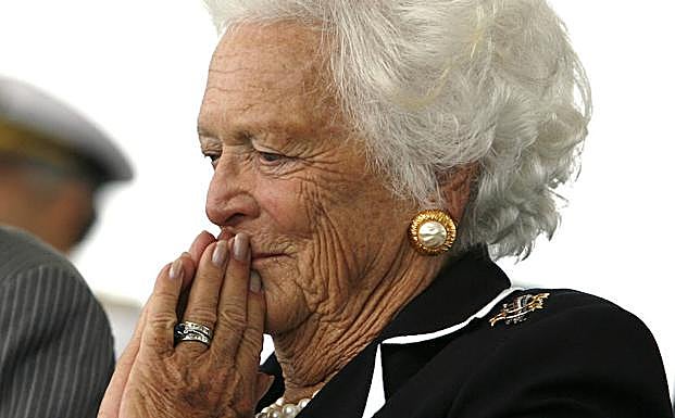 Barbara Bush entra en cuidados paliativos tras rechazar un nuevo tratamiento médico
