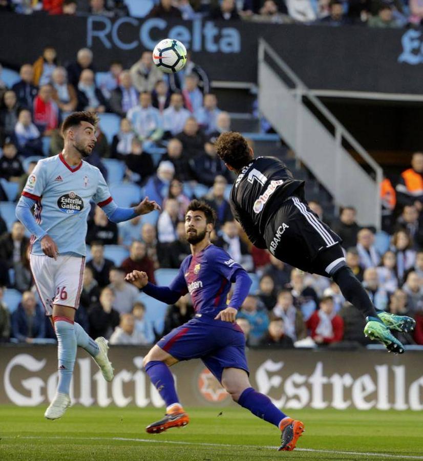 El Celta y el Barcelona se enfrentaron en Balaídos en la 33ª jornada de Liga.