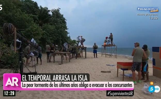 Pánico en 'Supervivientes': Los concursantes, evacuados de urgencia de la isla