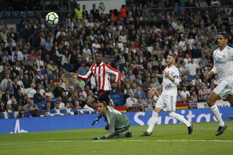 El Real Madrid y el Athletic se enfrentaron en el Bernabéu en la 33ª jornada de Liga.