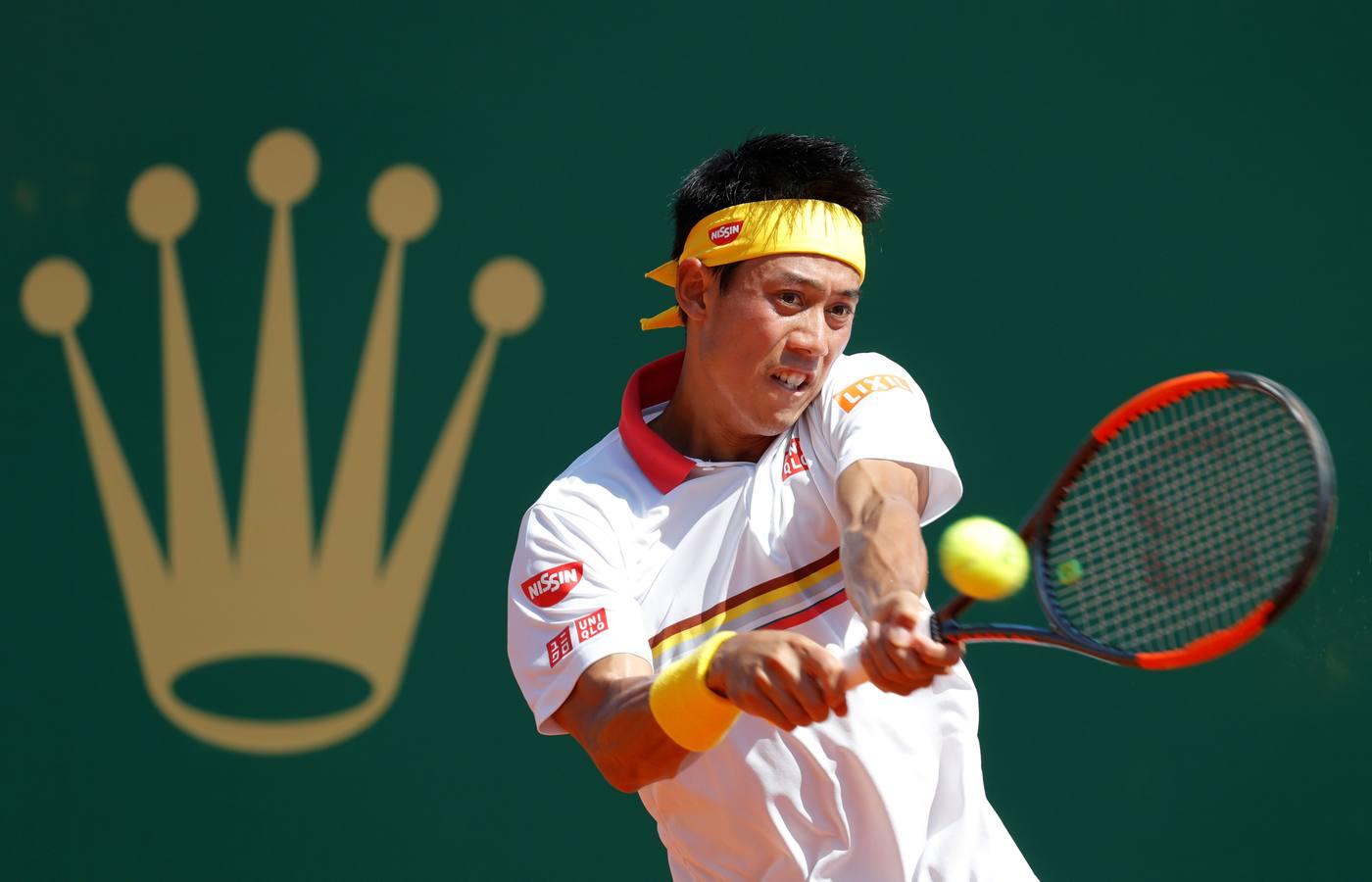 Las mejores imágenes de la final del Master 1.000 de Montecarlo entre el español Rafa Nadal y el japonés Kei Nishikori.