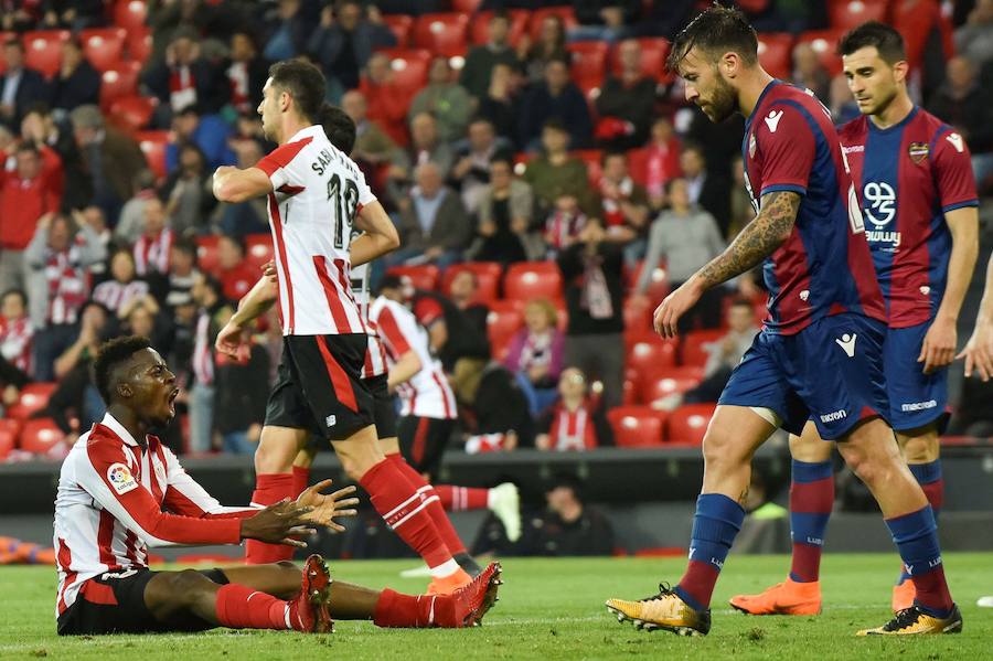 Estas son las imágenes que deja el paso del conjunto granota por San Mamés en el partido de la jornada 34 de la Liga