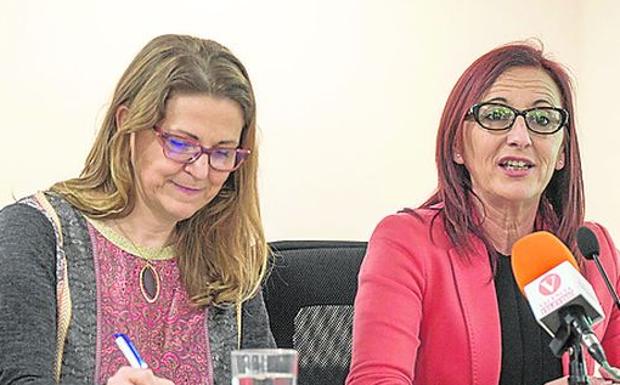 Elena Cebrián y Maria Josep Amigó.