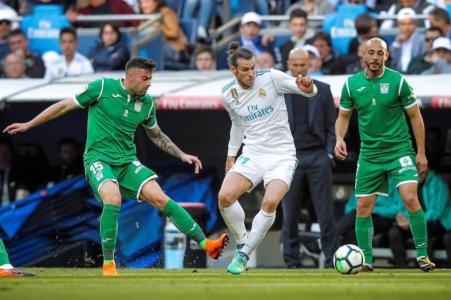 El conjunto blanco, con un once plagado de suplentes y poco habituales, quiere ganar al Leganés para acercarse a la segunda plaza que ocupa el Atlético de Madrid.