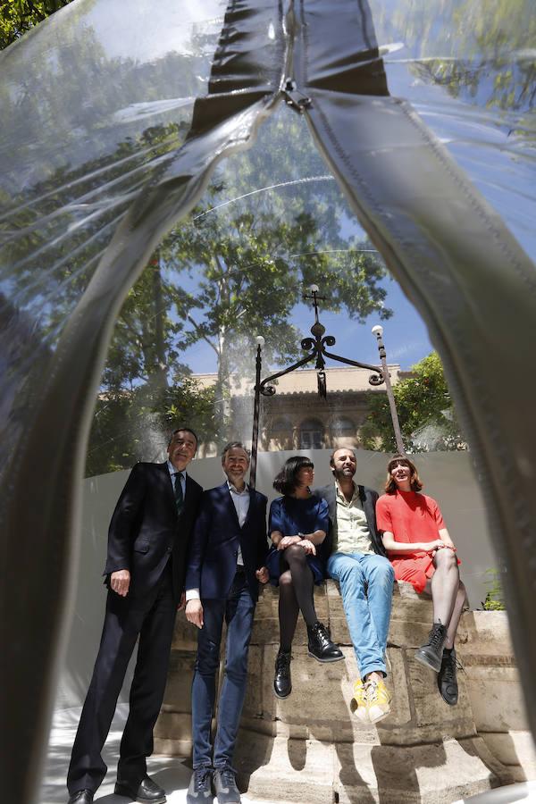 Fotos: Las esculturas gigantes de Marco Canevacci en el centro del Carmen