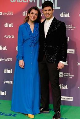 Alfred y Amaia, en la gala de los premios Cadena Dial.