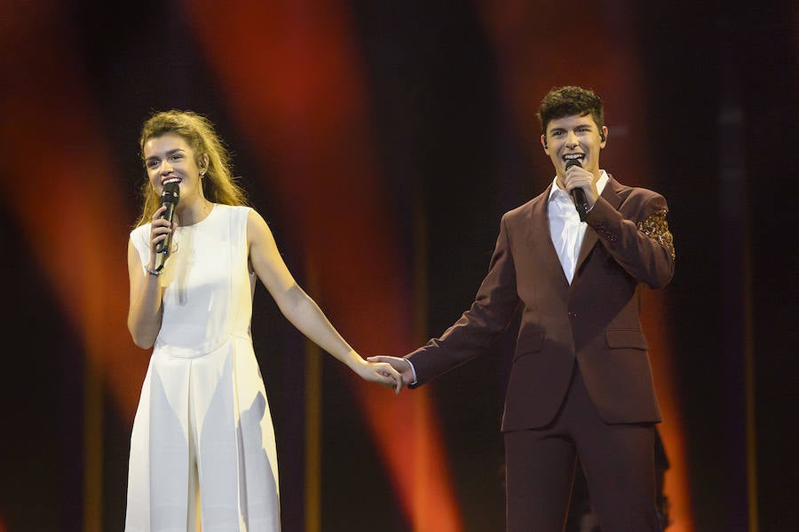 Fotos: Las primeras imágenes de Alfred y Amaia en Eurovisión