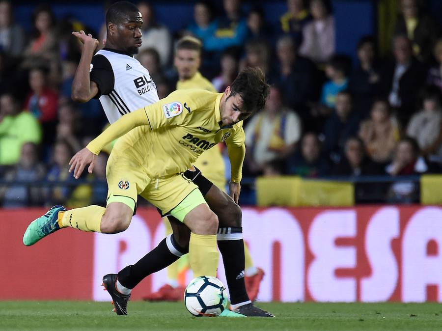 Estas son las imágenes que deja el paso de los blanquinegros por el Estadio de la Cerámica en el partido de la jornada 36 de la Liga