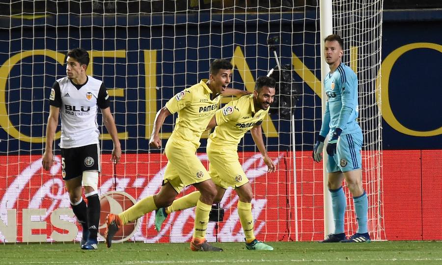 Estas son las imágenes que deja el paso de los blanquinegros por el Estadio de la Cerámica en el partido de la jornada 36 de la Liga