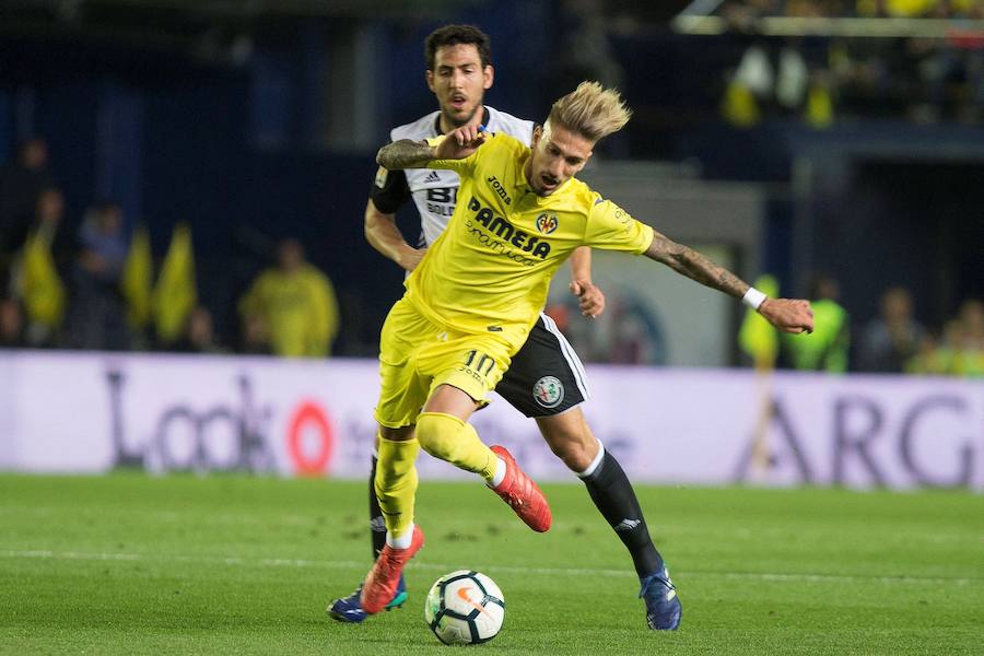 Estas son las imágenes que deja el paso de los blanquinegros por el Estadio de la Cerámica en el partido de la jornada 36 de la Liga