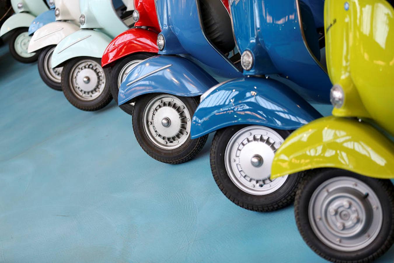 Para celebrar el 50 aniversario de este modelo, el Museo Piaggio situado en Pontedera, en la Toscana, ha abierto de nuevo sus puertas ampliando el número de motocicletas expuestas y dando especial ubicación a la Vespa Primavera.