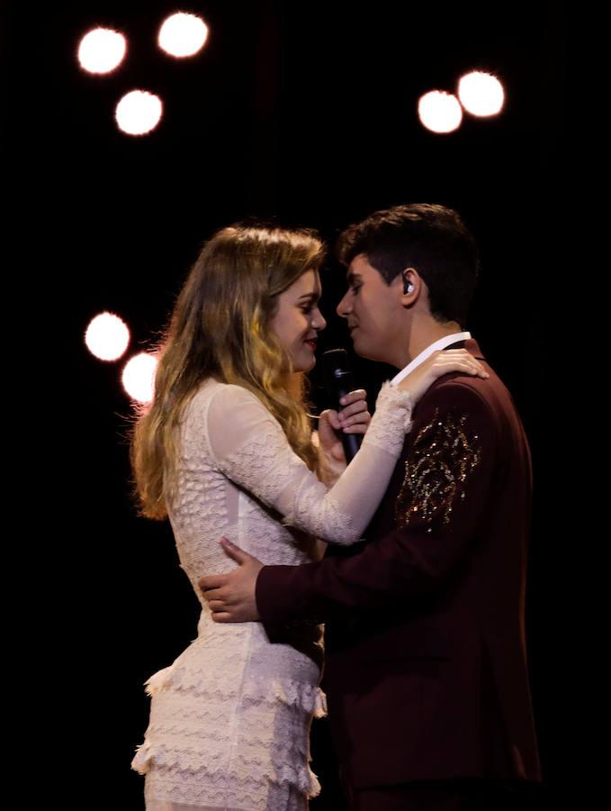 Románticos, clásicos, espectaculares, estrafalarios... los ensayos de Eurovisión 2018 dan para mucho. Aquí una muestra. ALFRED Y AMAIA: ESPAÑA