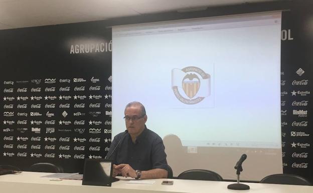 Sagreras: «El Valencia quiere que las Peñas se pongan las pilas»