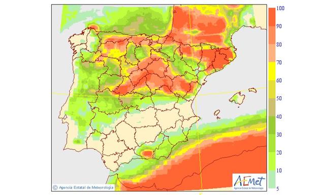 Previsión del tiempo hoy y mañana en Valencia