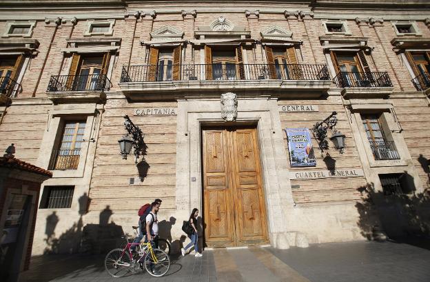 El edificio de Capitanía General, donde se anuncia una jornada de puertas abiertas. 