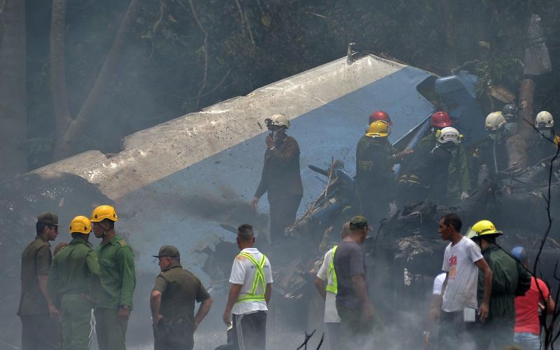 El aparato siniestrado, un Boeing 737 de la compañía Cubana de Aviación, se dirigía a Holguín con 113 personas a bordo