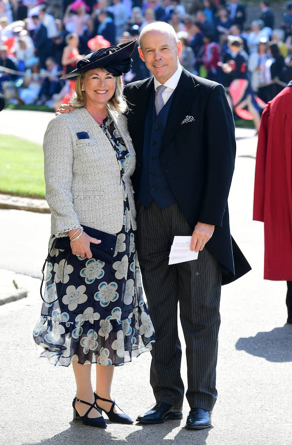 Clive Woodward y Jane Williams