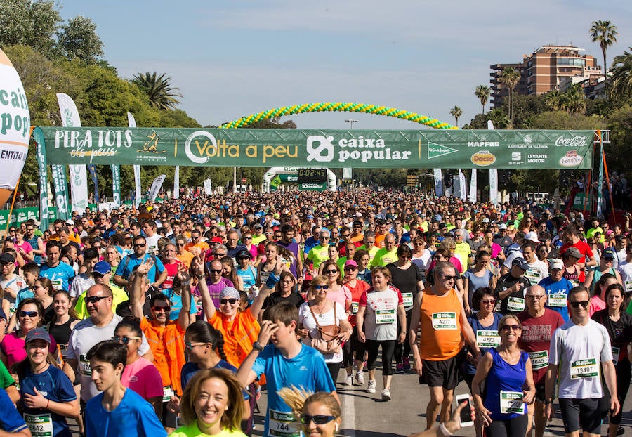 Fotos: Las imágenes de la Volta a Peu de Valencia