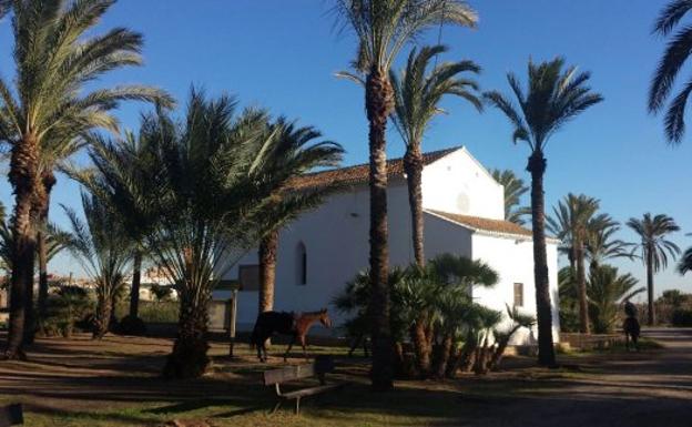 Ermita dels Peixets, donde se conmemora en milagro en Alboraya. 