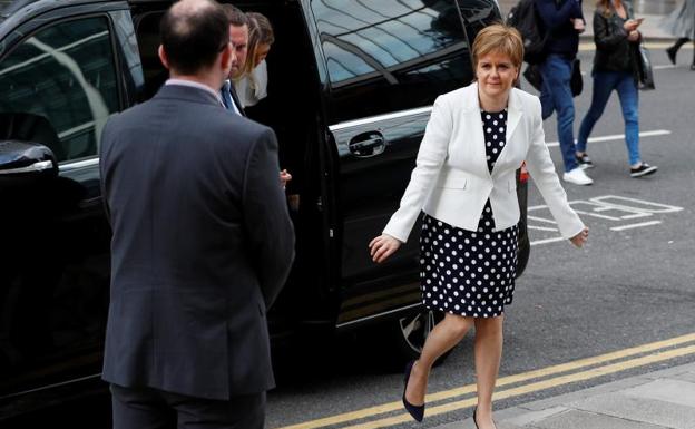 La ministra principal de Escocia, Nicola Sturgeon.