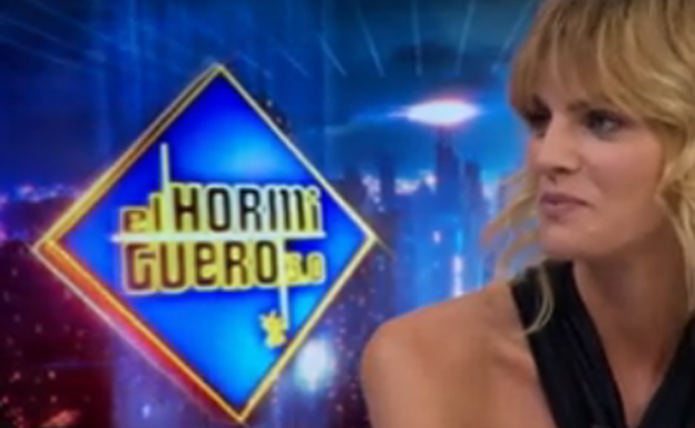 Imagen de Amaia Salamanca en El Hormiguero anoche.