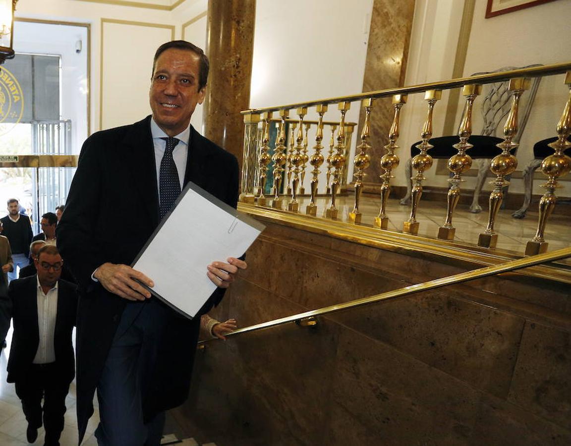 El exministro y expresidente de la Generalitat pasó por el Ateneo el pasado mes de abril para impartir una conferencia